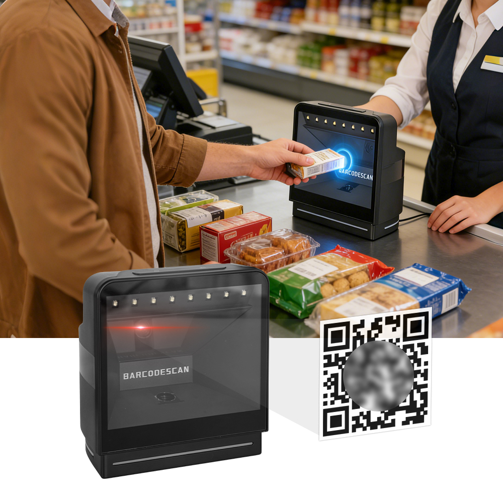 MS-3190_桌面式條碼二維碼掃描平臺